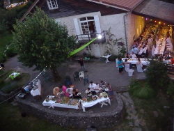 banquet en extérieur